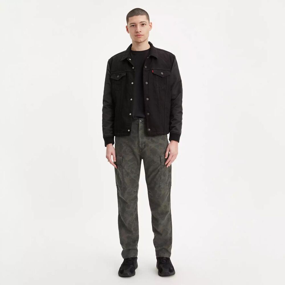 Levi's x Justin Timberlake Fresh Leaves Men's Sneaker Cargo Pants Camo 30x29